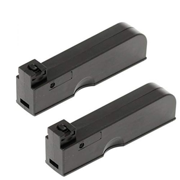 Generica Airsoft Gun Magazine 1 Generica Airsoft Spare Parts 2pcs Pack CYMA 55rd Magazine for CYMA CM701 Airsoft AEG Black