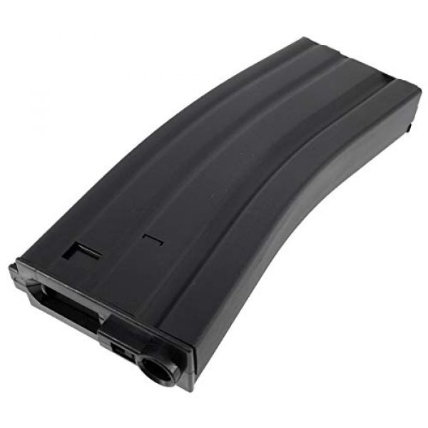 SportPro Airsoft Gun Magazine 6 SportPro Jing Gong 300 Round Metal High Capacity Magazine for AEG M4 M16 3 Pack Airsoft - Black