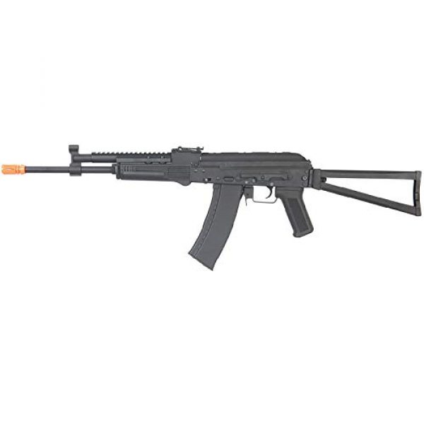 Lancer Tactical Airsoft Rifle 1 Lancer Tactical LT-740J AEG Full Metal Rifle with Gas Block Rail Black