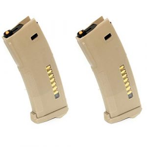 Airsoft Shopping Mall Airsoft Gun Magazine 1 Airsoft Shooting Gear PTS 2pcs 30/120rd Mag EPM Magazine for Tokyo Marui Recoil Shock Next Generation M4 Scar 416D AEG Dark Earth DE