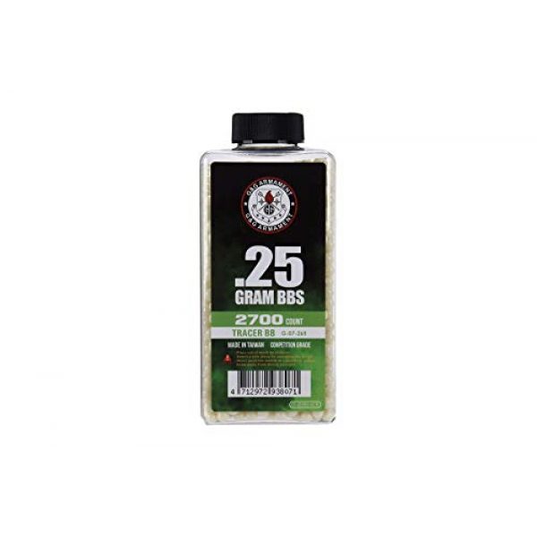 G&G Airsoft BB 1 G&G Tracer .25g 2700 ct. BBS (Green)