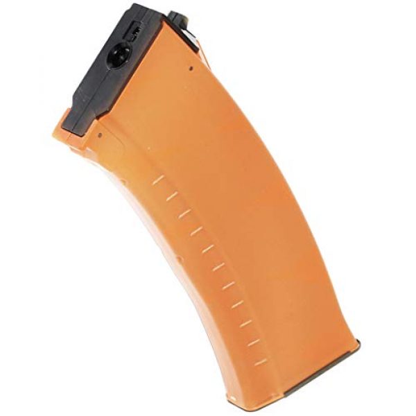 Generic Airsoft Gun Magazine 1 Airsoft Spare Components CYMA 150rd Mid-Cap Magazine for CYMA APS D-Boys ICS JG Tokyo Marui AEG AK Orange