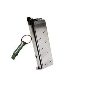 WE Airsoft Gun Magazine 1 WE 15rds Gas Airsoft Magazine SOCOM Gear MEU 1911 GBB SV -Mobile Ring Included