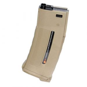 Airsoft Gang Airsoft Gun Magazine 1 Airsoft Parts PTS 250rd EPM1 Magazine for APS, D-Boys, Classic Army, WE, SRC, JG, E&C, CYMA, KWA G&P VFC Tokyo Marui M4 AEG Dark Earth