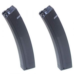 Airsoft Shopping Mall Airsoft Gun Magazine 1 Airsoft Shooting Gear 2pcs 200rd Hi-Cap Magazine for JG Golden Eagle MP5 Series AEG