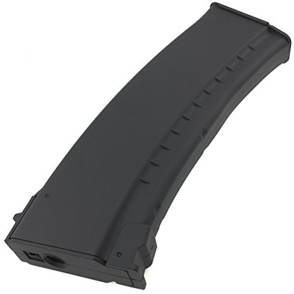 SportPro Airsoft Gun Magazine 6 SportPro 150 Round Polymer AKM Style High Capacity Magazine for AEG AK47 AK74 Airsoft - Black
