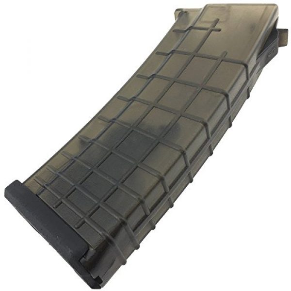 SportPro Airsoft Gun Magazine 7 SportPro CYMA 330 Round Polymer Bulgarian High Capacity Magazine for AEG AK47 AK74 3 Pack Airsoft - Transparent