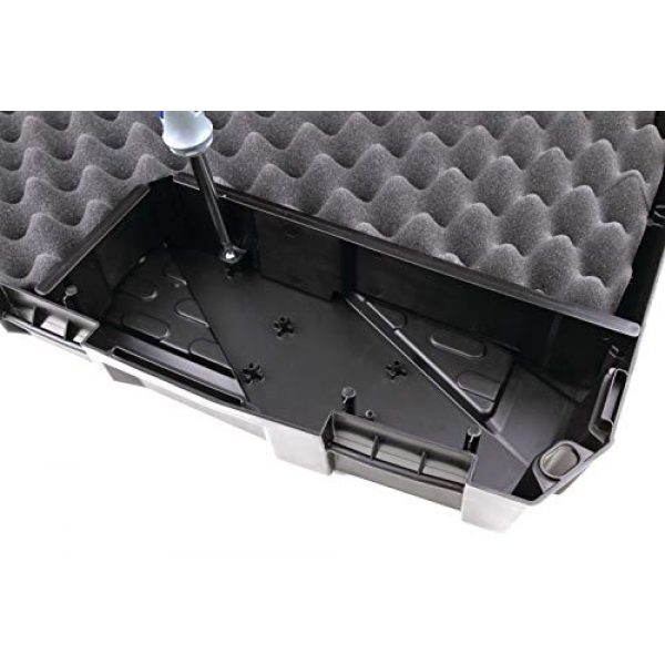 Flambeau Outdoors Rifle Case 5 Flambeau Outdoors 6500AR AR Tactical Gun Case with ZERUST - 40 x 12 x 4 in. Hard Gun Case with Zerust Magazine Pockets and Straps for Ammunition, Firearm Storage Accessory