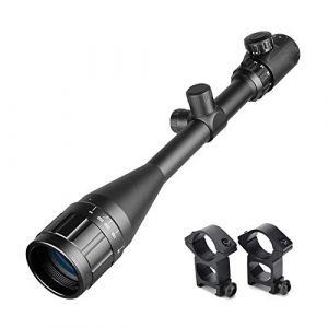 Robin Hunting Rifle Scope 1 Robin Hunting 6-24x50 AOE Scope Red Green Mildot Sight with Free Mount for Hunting Shooting