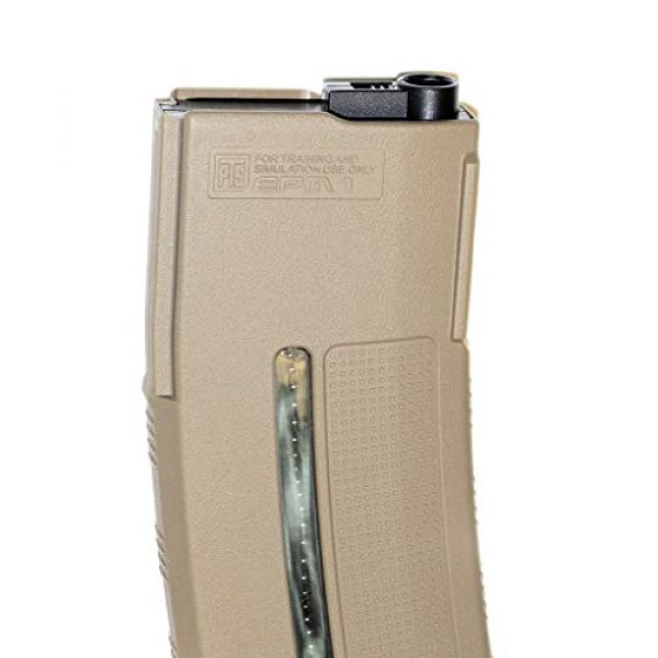 Airsoft Gang Airsoft Gun Magazine 3 Airsoft Parts PTS 250rd EPM1 Magazine for APS, D-Boys, Classic Army, WE, SRC, JG, E&C, CYMA, KWA G&P VFC Tokyo Marui M4 AEG Dark Earth