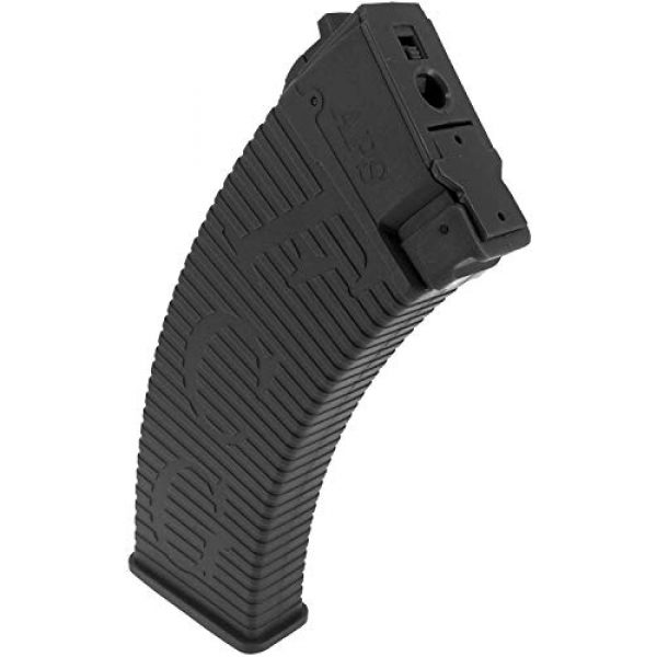 SportPro Airsoft Gun Magazine 2 SportPro APS 500 Round Polymer Thermold Waffle High Capacity Magazine for AEG AK47 AK74 Airsoft 6 Pack - Black