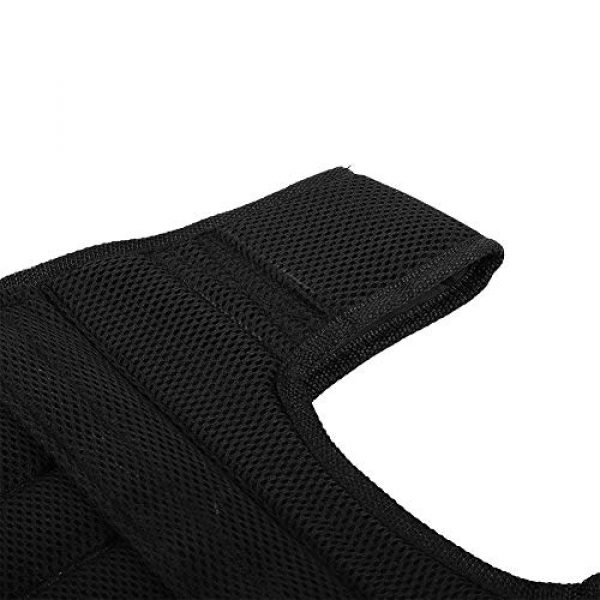 Aiggend Airsoft Tactical Vest 6 Tactical Vests, 50KG Weighted Vest Strength Training Jacket for Workout Fitness
