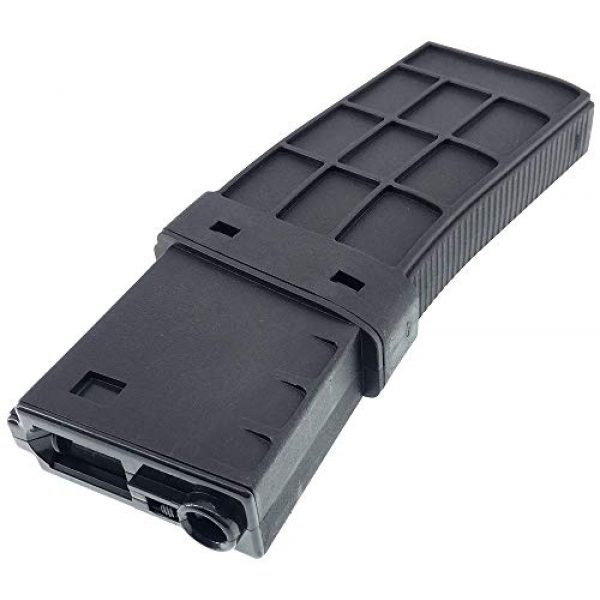 SportPro Airsoft Gun Magazine 5 SportPro CYMA 450 Round Polymer Thermold Waffle High Capacity Magazine for AEG M4 M16 Airsoft - Black