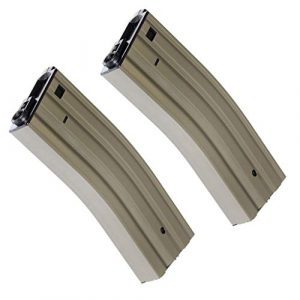 Airsoft Gang Airsoft Gun Magazine 1 Airsoft Parts Army 2pcs 450rd Mag Hi-Cap Magazine for R85A1 M4 / M16 Series AEG Dark Earth