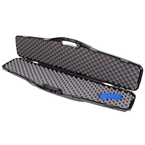 Flambeau Outdoors Rifle Case 3 Flambeau Outdoors 6480SC Safe Shot Oversized Single Gun Case with ZERUST - 52.375 in. x 9.5 in. x 4.3 in. Rifle/Shotgun Case, Corrosion Resistant Firearm Storage Accessory