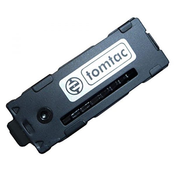 TOMTAC Airsoft Gun Magazine 3 TOMTAC Airsoft M4 Scar HI Cap Magazine MAG 300RDS Winding Wheel AEG Black Metal @ Helmet World