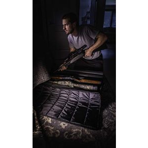 Allen Company Rifle Case 1 Allen Company Gun and Rifle Storage Case Locker, Under The Bed/On Shelf Storage - 18 x 50 inches, Long Gun/Rifle - Black, Model Number: 78101