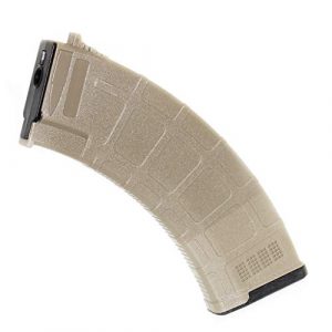Generic Airsoft Gun Magazine 1 Airsoft Spare Parts CYMA 200rd Polymer Mid-Cap Magazine for CYMA APS D-Boys ICS JG G&P Tokyo Marui AK Series AEG Dark Earth Tan