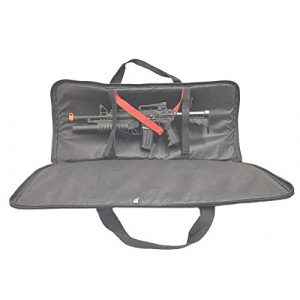 Explorer Cases Rifle Case 1 Explorer American Classic Tactical 28 inch Long Rifle Pistol Gun Bag Firearm Transportation Case w/Shoulder Straps Lockable Zipper