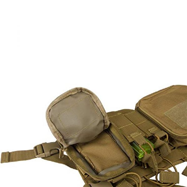 BGJ Airsoft Tactical Vest 2 BGJ CS Match Wargame TCM Chest Rig Airsoft Tactical Vest Military Pack Magazine Pouch Holster Molle System Waist Men Nylon