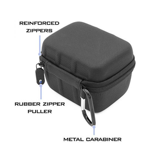 CASEMATIX Air Gun CO2 Holder 3 CASEMATIX CO2 Cartridges 12g Holder Case Fits 8 16 12 Gram CO2 Cartridge Refills for Crosman, Umarex, Daisy, Leland and More Air Rifle, Air Pistol and Airsoft Pellet Gun C02 Cartridges for BB Gun