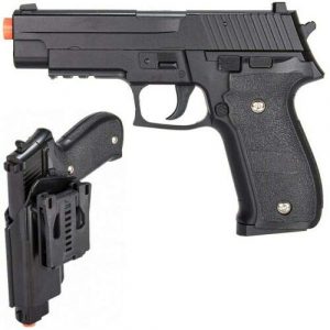 Billybee Airsoft Pistol 1 Billybee Full Size Metal Spring Airsoft Pistol Hand Gun w/Hip Holster Shell 6mm BB BBS