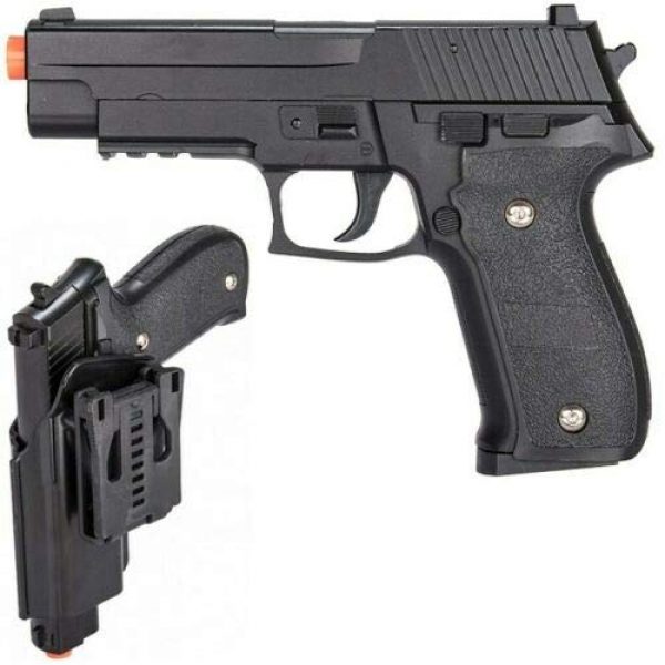 Billybee Airsoft Pistol 1 Billybee Full Size Metal Spring Airsoft Pistol Hand Gun w/Hip Holster Shell 6mm BB BBS