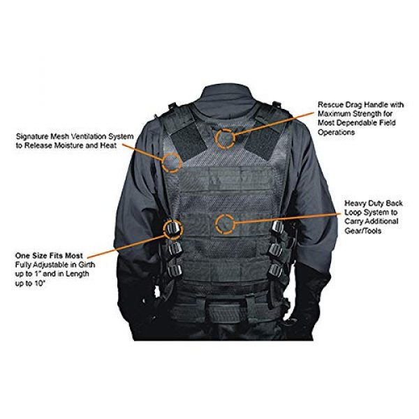 FUZHEN Airsoft Tactical Vest 2 FUZHEN Tactical Vest Outdoor,Breathable Combat Training Vest Adjustable,with 4 Deluxe Adjustable Rifle Mag Pouches Tactical Vest