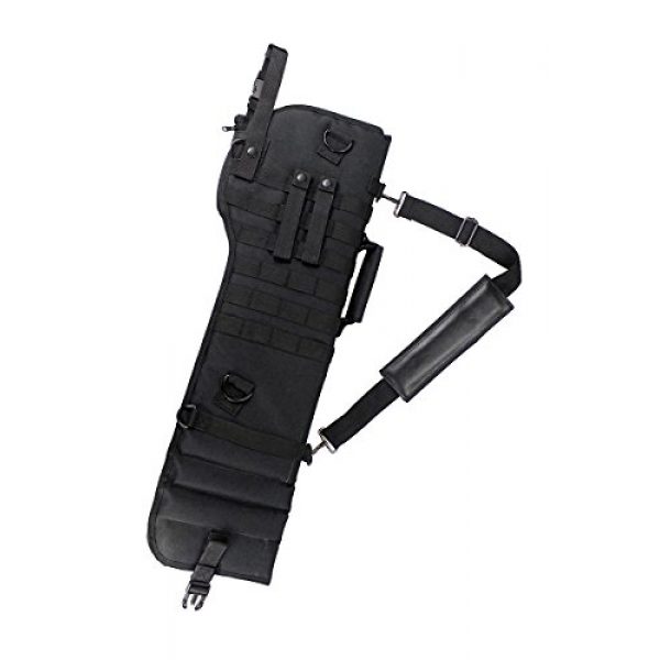 SUNRIS Rifle Case 1 SUNRIS Tactical Shotgun Rifle Scabbard Holster Long Gun Protection Carrier Shoulder Sling Backpack