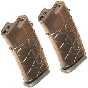 Generica Airsoft Gun Magazine 1 Generica Airsoft Spare Parts APS 2pcs 300rd Hi-Cap Magazine for APS JG Classic Army Tokyo Marui AUG AEG Brown/FG