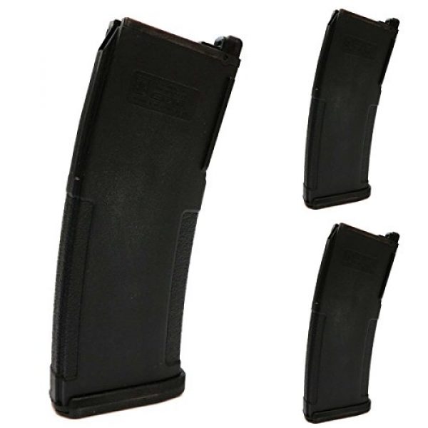Airsoft Shopping Mall Airsoft Gun Magazine 1 Airsoft Shooting Gear 3pcs PTS (KWA) EPM 40rd Enhanced Polymer GBBR Magazine Black