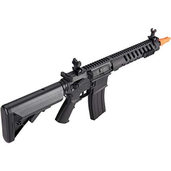 Lancer Tactical Airsoft Rifle 6 Lancer Tactical Classic Army Skirmish Series Delta 10 M4 Airsoft AEG Rifle Black 350 FPS