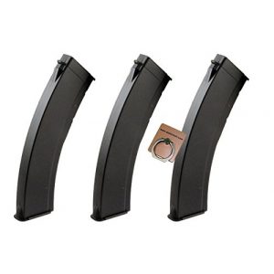 CYMA Airsoft Gun Magazine 1 CYMA Mid-Cap 200rd Magazine for RPK74 Airsoft AEG (Black) X 3pcs -Mobile Ring Included
