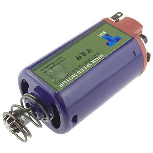 SportPro Airsoft Gun Motor 3 SportPro High Speed Short Shaft Motor for AEG Airsoft - Blue