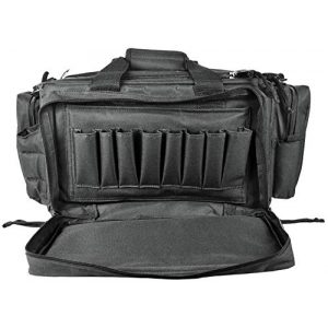 3S Tactical Pistol Case 1 Range Bag Gun Ammo Bag Large Tactical Pistol Duffle Handgun Carrying Case Shooting Bag 24"x17"x10"