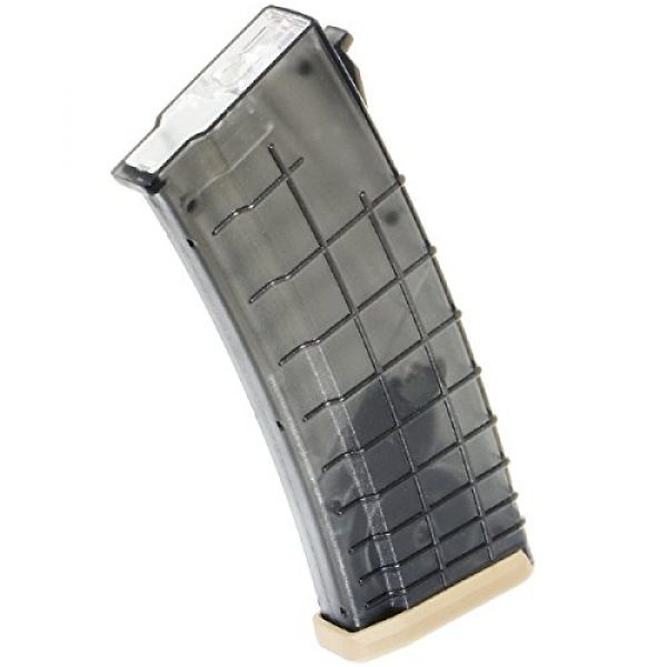 Airsoft Shopping Mall Airsoft Gun Magazine 1 Airsoft Shooting Gear 450rd Bulgarian Waffle Mag Hi-Cap Magazine For AK-Series AEG Black/Tan