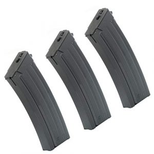 Generica Airsoft Gun Magazine 1 Generica Airsoft Spare Parts CYMA 3pcs 130rd Mag Magazine for CM043 GALIL AEG Black