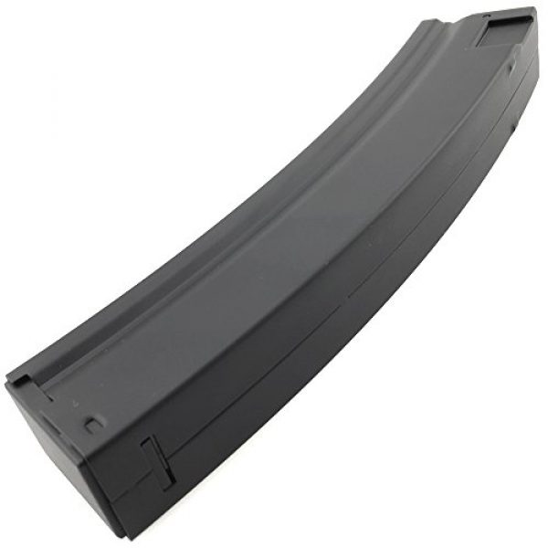 CYMA Airsoft Gun Magazine 7 CYMA SportPro 120 Round Metal Medium Capacity Magazine for AEG MP5 Airsoft - Black