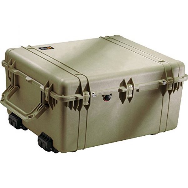 Pelican Rifle Case 1 Pelican 1690 Case No Foam (OD Green)