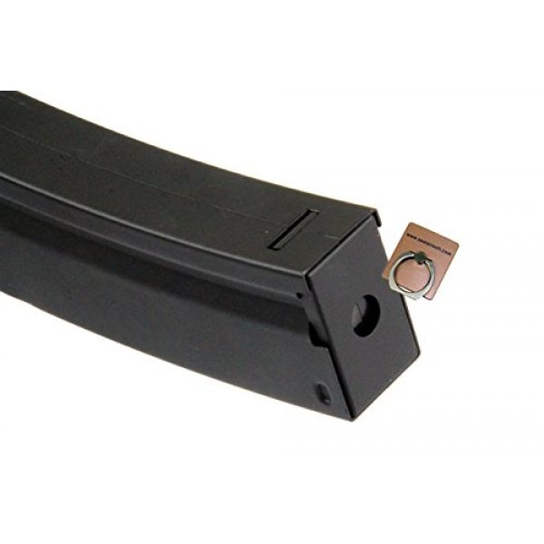 CYMA Airsoft Gun Magazine 3 CYMA 65rds Mid-Cap Magazine for MP5 MP5K Marui Classic Army G&G Airsoft AEG X 3pcs -Mobile Ring Included