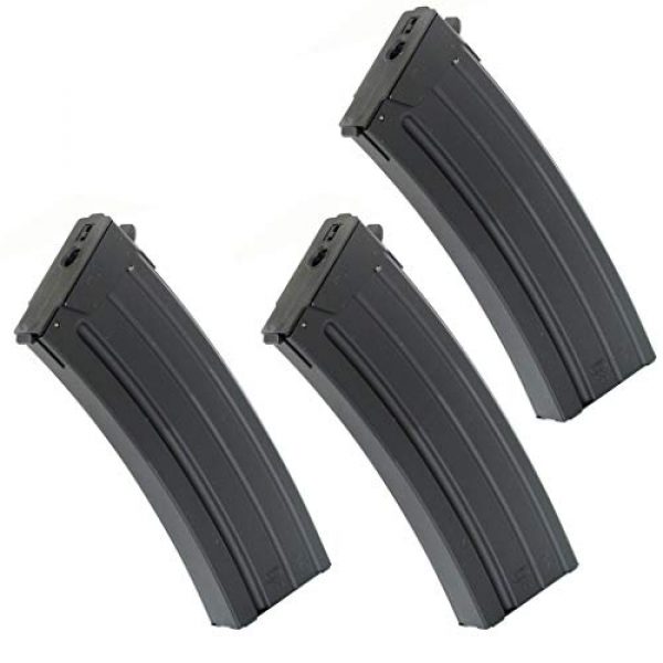Airsoft Gang Airsoft Gun Magazine 1 Airsoft Parts CYMA 3pcs 130rd Mag Magazine for CM043 GALIL AEG Black