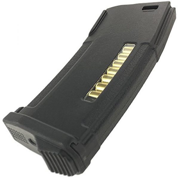 SportPro Airsoft Gun Magazine 7 SportPro 150 Round PTS EPM Polymer Medium Capacity Magazine for AEG M4 M16 Airsoft - Black
