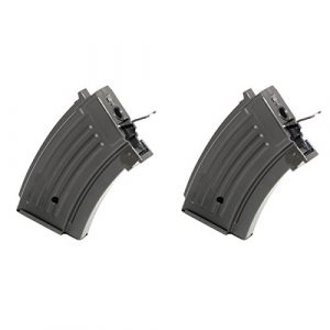 Airsoft Shopping Mall Airsoft Gun Magazine 1 Airsoft Shooting Gear CYMA 2pcs 220rd AK Beta Hi-Cap Mag Magazine For Tokyo Marui JG AK Series AEG BK
