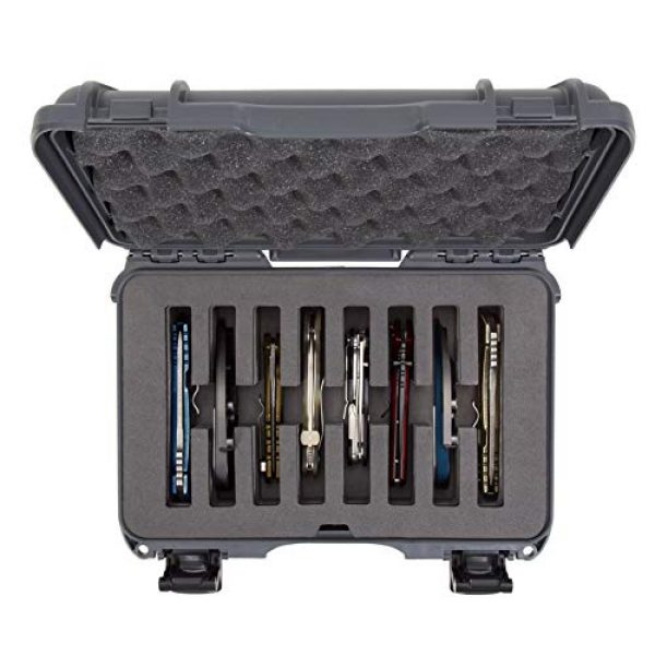 Nanuk Tactical Knife Case 2 Nanuk 909 Waterproof Hard Case with Custom Foam Insert for 8 Pocket Knives