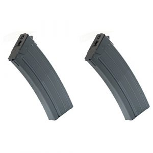 Airsoft Shopping Mall Airsoft Gun Magazine 1 Airsoft Shooting Gear CYMA 2pcs 500rd Hi-Cap Mag Magazine For CM043 GALIL SAR AEG Black