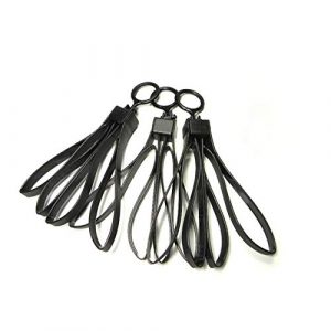 TMC Dummy Flexcuffs 1 TMC Fold Plastic Dummy Restraints (Black 3 pcs) for Tactical Airsoft Hunting Game
