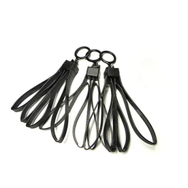 TMC Dummy Flexcuffs 1 TMC Fold Plastic Dummy Restraints (Black 3 pcs) for Tactical Airsoft Hunting Game
