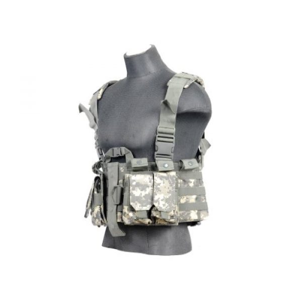 Lancer Tactical Airsoft Tactical Vest 1 Lancer Tactical CA-306A M4 Chest Harness in ACU