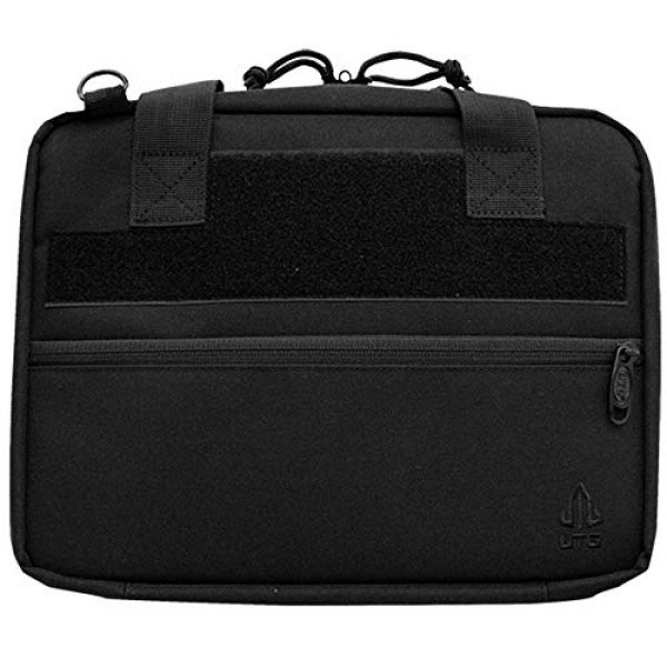 UTG Pistol Case 2 UTG Competition Shooter's Double Pistol Case, Black
