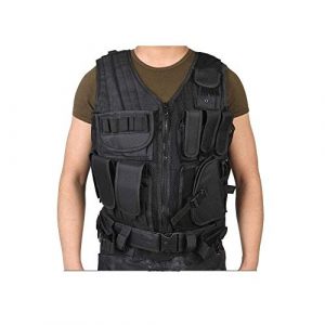 NEW VIEW Airsoft Tactical Vest 1 New View Tactical Vest Multi-Function Combat Training Suit with Multiple Pockets for 600D Encryption Nylon